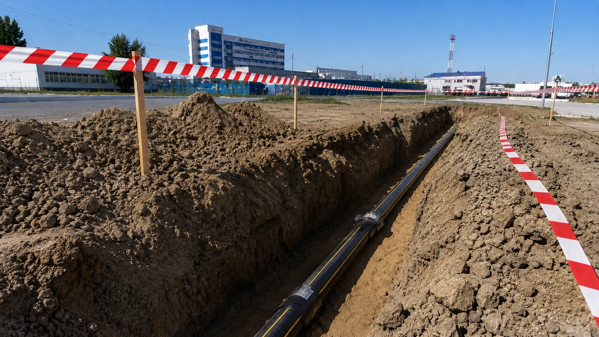Газоснабжение — пример применения